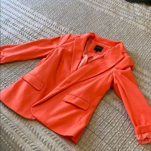 Peach Blazer from the Limited